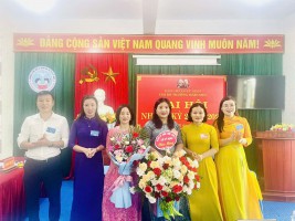 ĐẠI HỘI CHI BỘ TRƯỜNG MẦM NON KỲ NINH NHIỆM KỲ 2024-2027