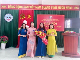Chi bộ Trường mầm non Kỳ Ninh tổ chức đại hội nhiệm kỳ 2025-2030