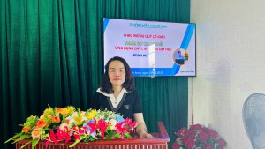 Trường Mầm non Kỳ Ninh tổ chức tập huấn Công nghệ thông tin cho cán bộ giáo viên nhân viên đầu năm học