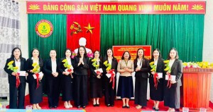 CHI BỘ TRƯỜNG MẦM NON KỲ NINH TỔ CHỨC  HỘI NGHỊ TỔNG KẾT CÔNG TÁC ĐẢNG NĂM 2025