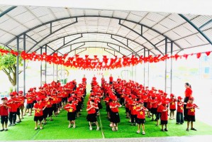 Chuỗi hoạt dộng chào mừng ngày giải phóng Miền Nam thống nhất đất nước của Trường Mầm non Kỳ Ninh